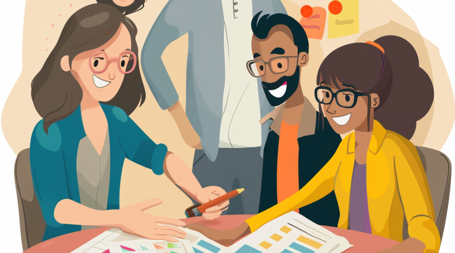 Who's responsible for customer updates?