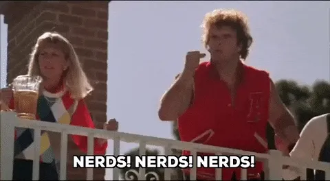 Revenge of the Nerds 80s GIF